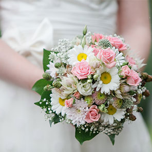Brautstrauss von Blumen Becht in Saarbrücken